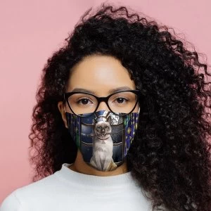 Image of Lisa Parker Hocus Pocus Cat Face Covering - Large