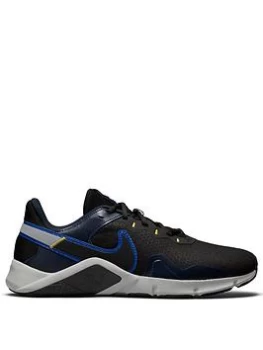 Image of Nike Legend Essential 2 - Black/Blue/White, Black/Blue/Grey, Size 11, Men