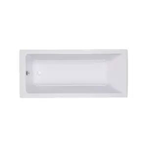 Roca Gap Single Ended Acrylic Bath with Feet 1600mm x 700mm - 0 Tap Hole