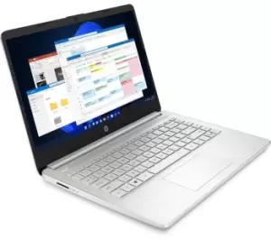 Image of HP 14s-dq2524sa 14" Laptop - Intel Core i3, 128GB SSD, Silver/Grey