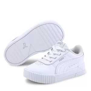 Image of Puma Carina Infant Trainers - White/White, Size 4