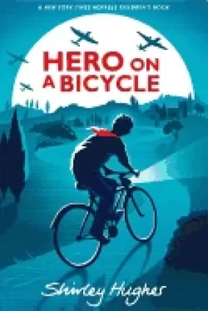 Image of hero on a bicycle