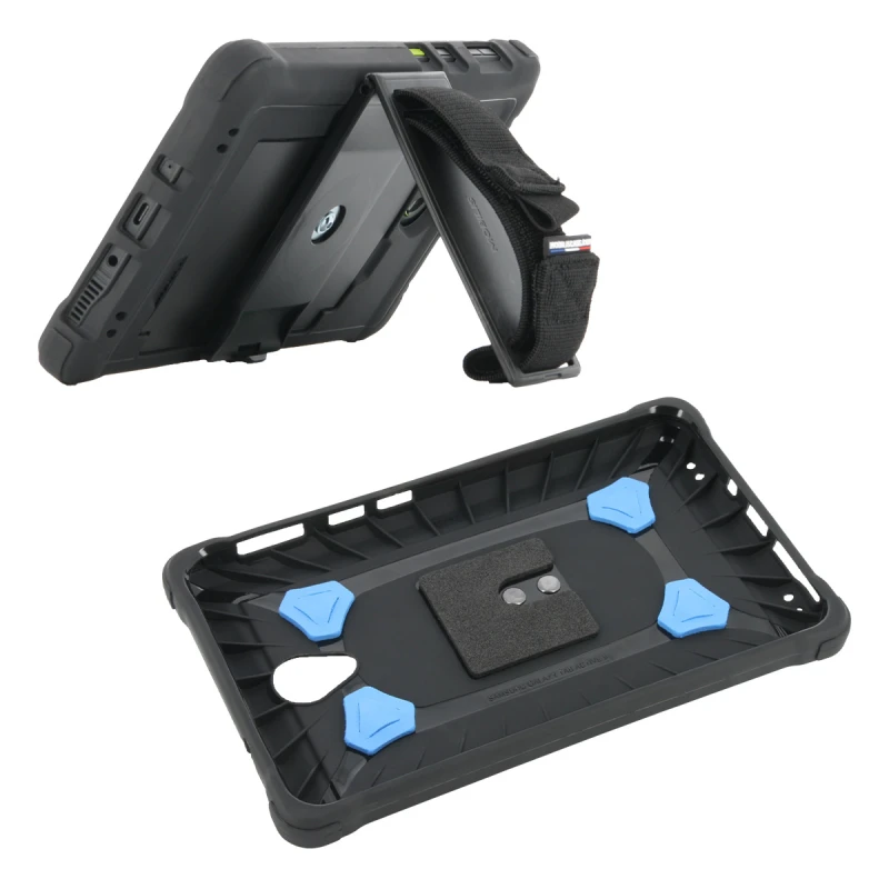 Image of Mobilis 067014 PROTECH - Case + 360° rotating handstrap + kickstand fo
