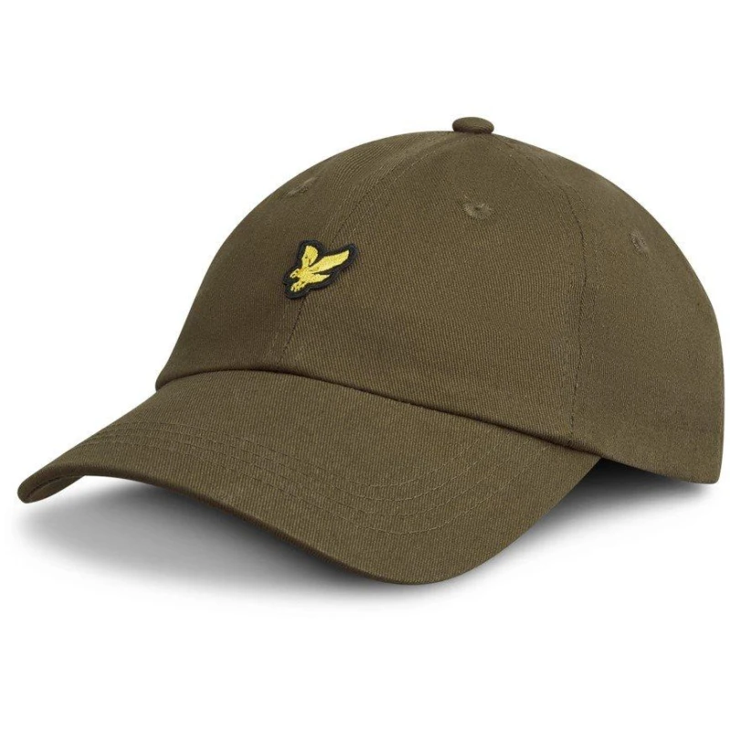 Image of Lyle and Scott Baseball Cap Green unisex One Size
