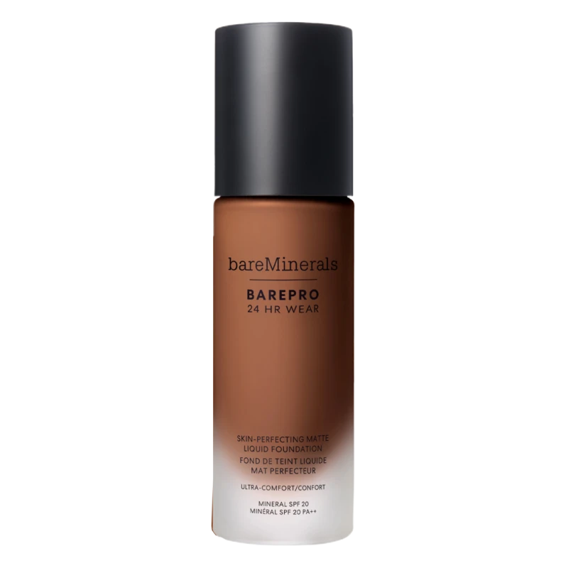 Image of bareMinerals BarePro 24HR Wear Skin-Perfecting Matte Liquid Foundation SPF20 30ml 56 - Deep Cool