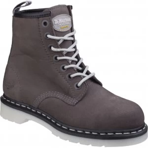 Image of Dr Martens Mens Maple Classic Safety Work Boots Grey Size 3