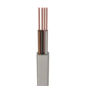 Image of PX 1.5mm 6243Y Grey 3 Core & Earth Cable - 50m