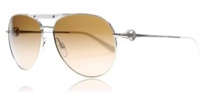 Michael Kors Zanzibar Sunglasses Silver Steel 100113 58mm