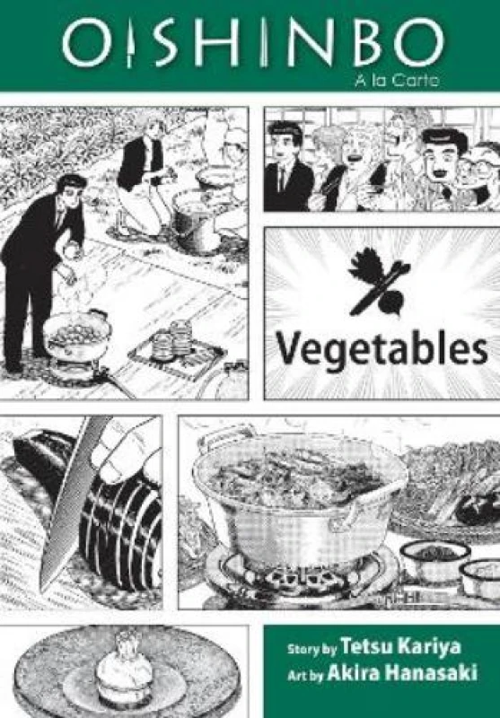 Image of Oishinbo Vegetables by Tetsu Kariya Book