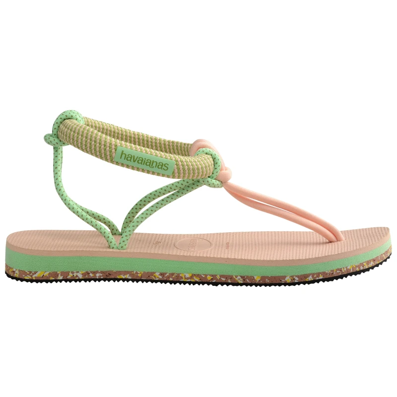 Image of Havaianas Womens Cosmo Madrid Ballet Rose Flip Flops Ballet Rose female 4
