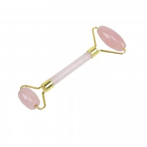 image of The Vintage Cosmetic Company Rose Quartz Facial Roller