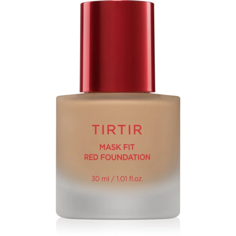 Image of TIRTIR Mask Fit Red Foundation illuminating liquid foundation with moisturising effect shade 24N Latte 30ml