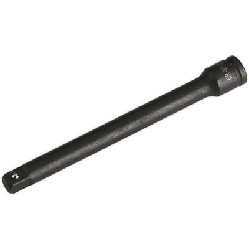 Image of Loops 150mm Steel Impact Extension Bar - 3/8" Sq Drive - Spring-Ball Socket Retainer Metallics