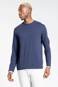 Image of Cotton-Blend 'NosiBotanical Coulter' Long Sleeve T-Shirt