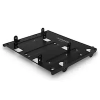 Image of AXAGON RHD-435 Converter for 4x 2.5" HDD (2x 2.5" HDDSSD & 1x 3.5" HDD) into 5.25" position, black