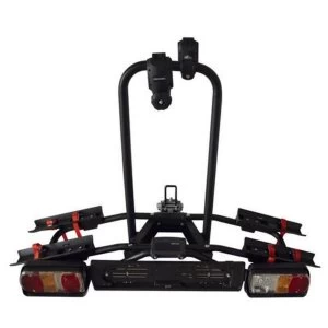 image of Menabo Naos Tilting Towbar Bike Rack for 2 Bikes