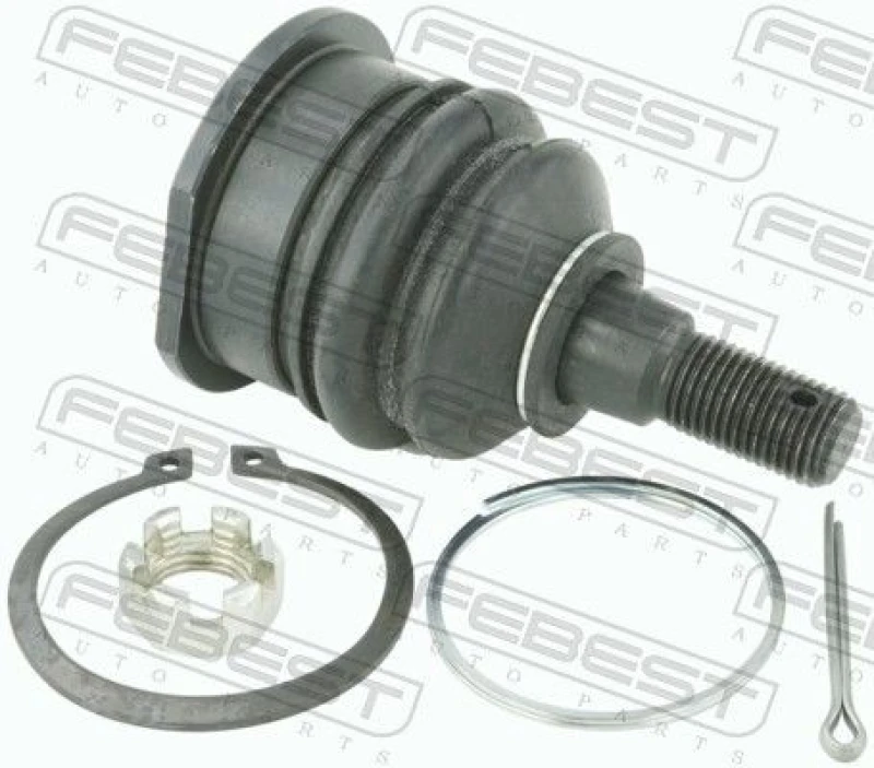 Image of FEBEST 2020-GCUPF Ball joint Upper Front Axle Support-/Steering Link (2462)