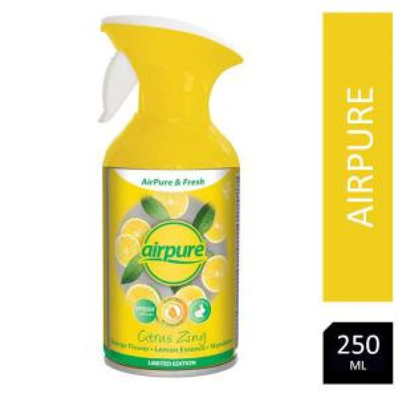 Image of Airpure & Fresh Trigger Spray Citrus Zing 250ml NWT7789 NWT7789