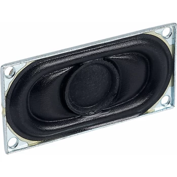 image of 350208 Miniature Loudspeaker Rectangular 40 x 20mm 4 Ohm - R-tech