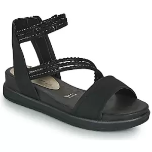 image of Tamaris NOLLA womens Sandals in Black,5,6,6.5