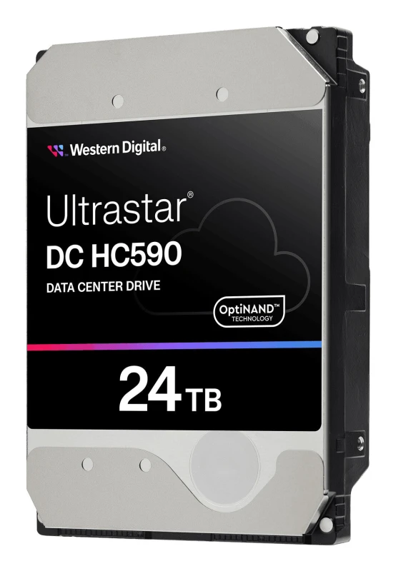 Image of Western Digital Western Digital DC HC590 internal hard drive 24 TB 7200 RPM 3.5" Serial ATA 0F65684