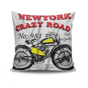 Image of NKRLNT-078 Multicolor Cushion