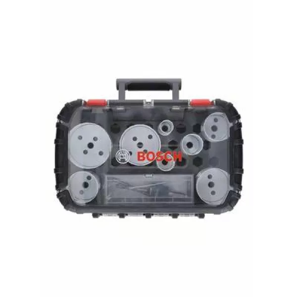 Image of Bosch Accessories Progressor for Wood + Metal 2608594194 Hole saw set 11 Piece cobalt