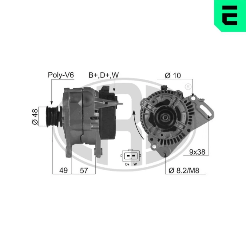 Image of ERA Alternator ERA 210030A