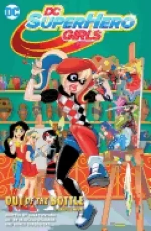 Image of dc super hero girls out of the bottle