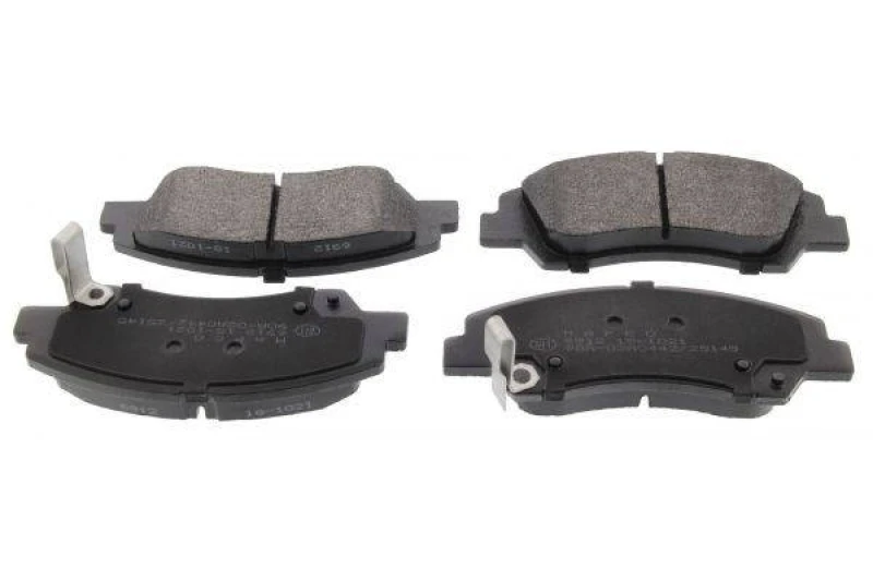 Image of MAPCO 6912 Brake pad set Front Axle, with acoustic wear warning Brake Pad Set,disc brake (402)