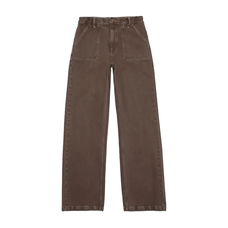 Image of Nudie Jeans Womens jeans Nudie Jeans Asta Workwear Marron Female 24x30