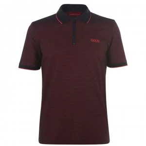 Image of Hugo Boss Direnze Polo Shirt Black Size L Men