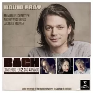 Image of Bach Concertos for 2 3 & 4 Pianos by Johann Sebastian Bach CD Album