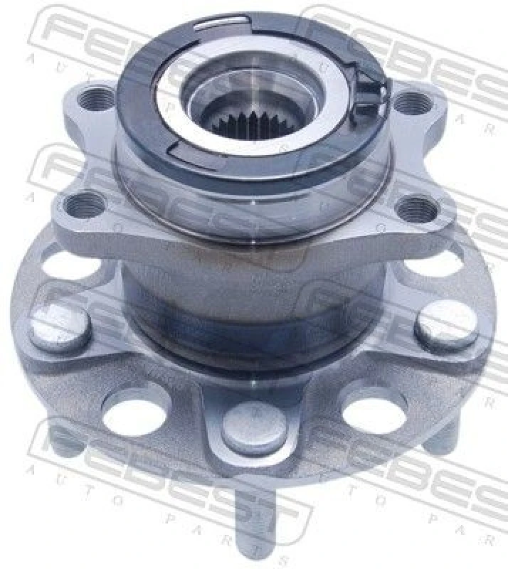 Image of FEBEST 2082-CALMRWD Wheel Hub Rear Axle, with ABS sensor ring Wheel Hub (653)