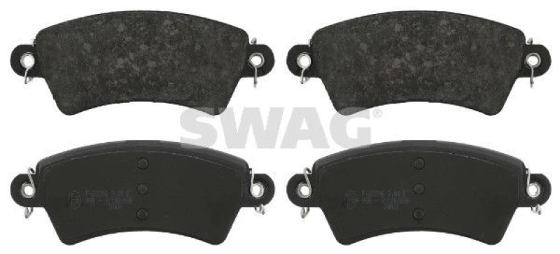 Image of Brake pad set SWAG 62 91 6364
