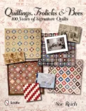 Image of quiltings frolicks and bees
