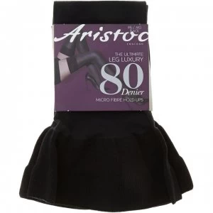 image of Aristoc The ultimate luxury leg 80 denier hold ups - Black