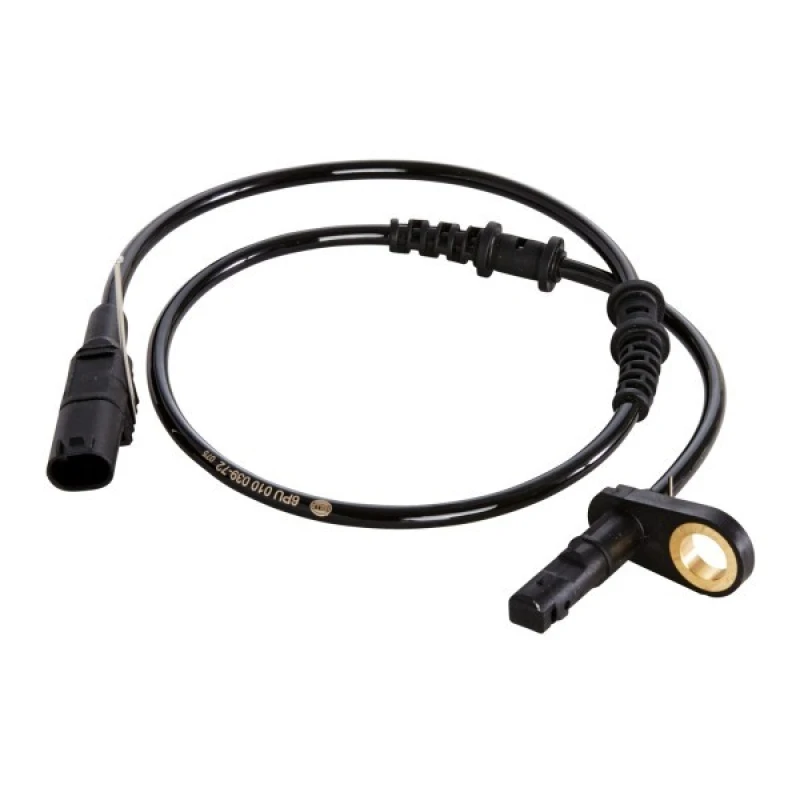 Image of HELLA 6PU 010 039-721 ABS Sensor Front Axle Sensor,wheel speed (412)