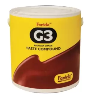 Image of G3 Rubbing Compound - Regular - 3kg G3-3000/4 FARECLA TRADE