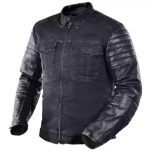 Image of Trilobite 964 Acid Scrambler Men Denim Jacket Black 2XL