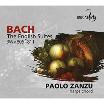 image of Paolo Zanzu - Bach: The English Suites BWV806-811 CD