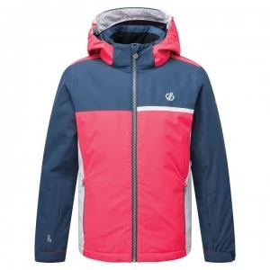 image of Dare2B Depend Waterproof Ski Jacket - DkDnm/NeonPk