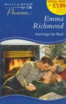 Image of Marriage for Real by Emma Richmond Book
