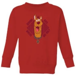 Image of Scooby Doo Where Are You? Kids Sweatshirt - Red - 9-10 Years