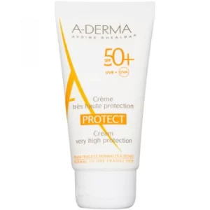 Image of A-Derma Protect Protection Cream for Normal and Dry Skin SPF 50+ 40ml