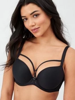 Image of Freya Awakening Moulded Plunge Bra - Black