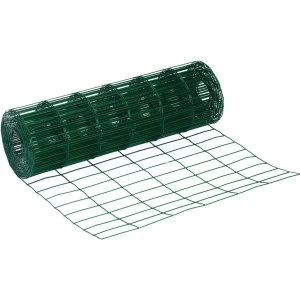 Image of Wickes PVC Coated Garden Wire Fencing - 600mm x 10m