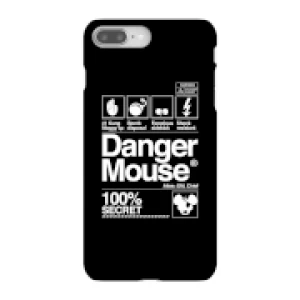 image of Danger Mouse 100% Secret Phone Case for iPhone and Android - iPhone 8 Plus - Snap Case - Gloss