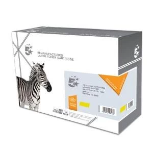 image of 5 Star Office Kyocera TK590 Yellow Laser Toner Ink Cartridge