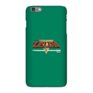 image of Nintendo The Legend Of Zelda Retro Logo Phone Case - iPhone 6 Plus - Snap Case - Gloss